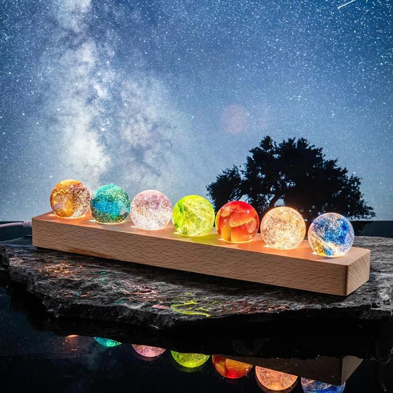 Crystal Chakra Sphere Decor