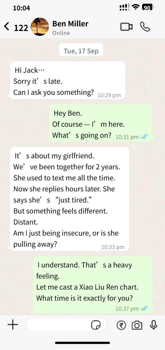 XIAO LIU REN Destiny Reading