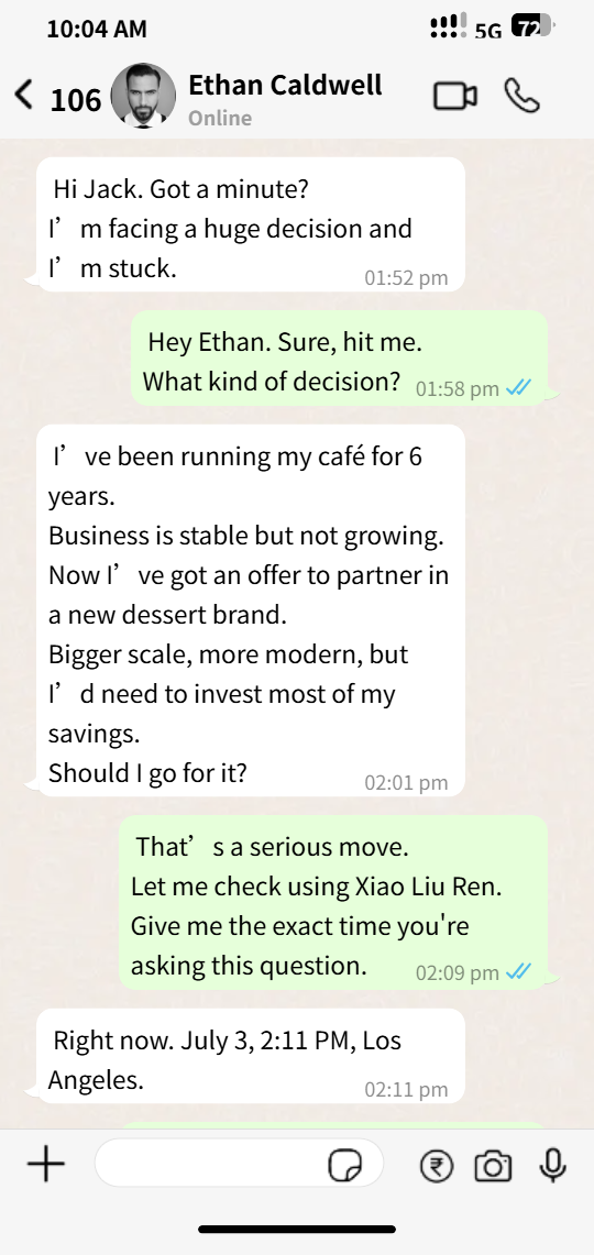 XIAO LIU REN Destiny Reading